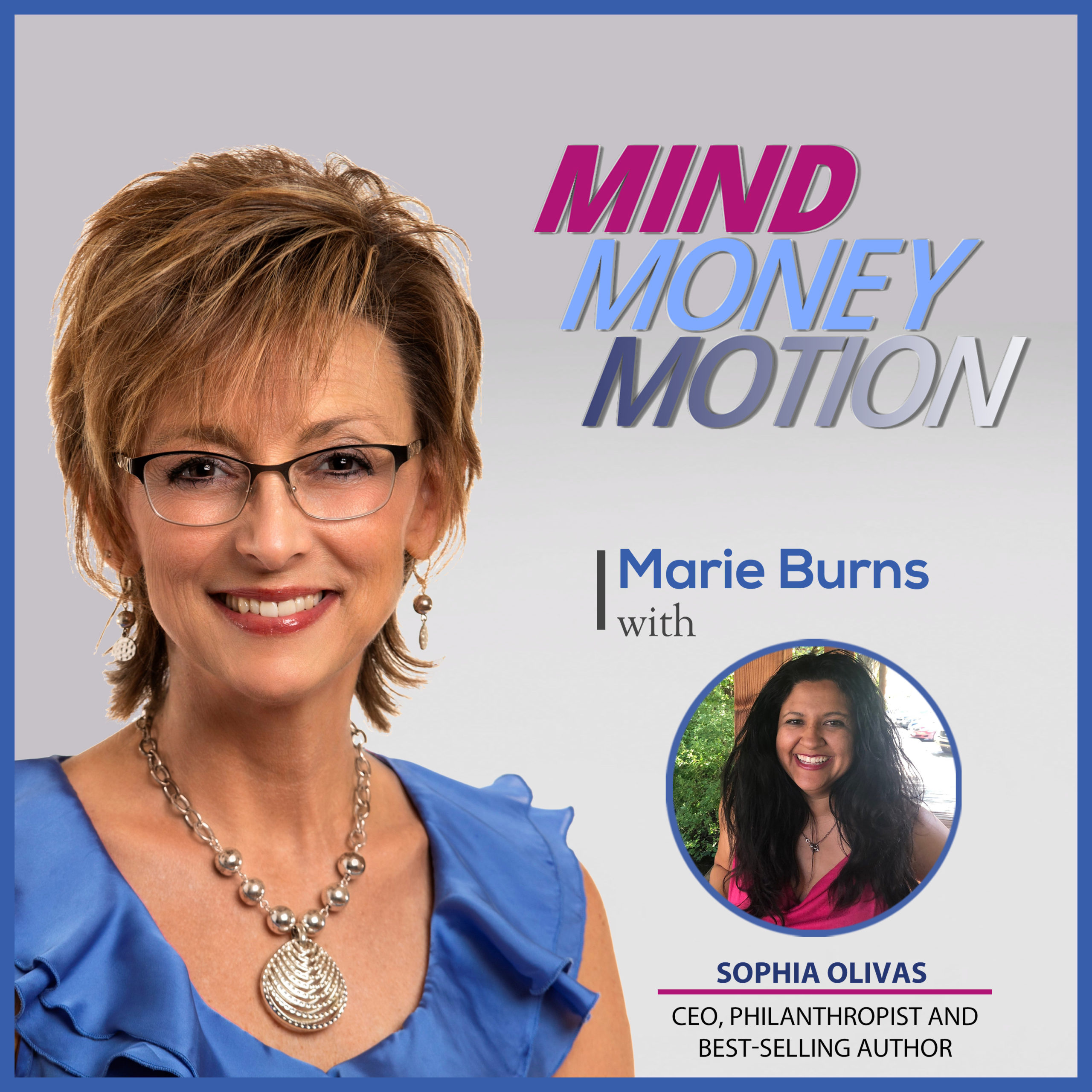 Sophia Olivas podcast graphic