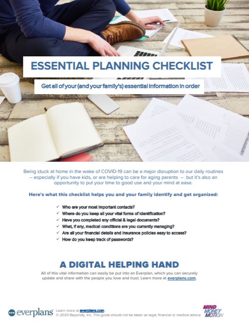 Essential planning checklist thumbnail