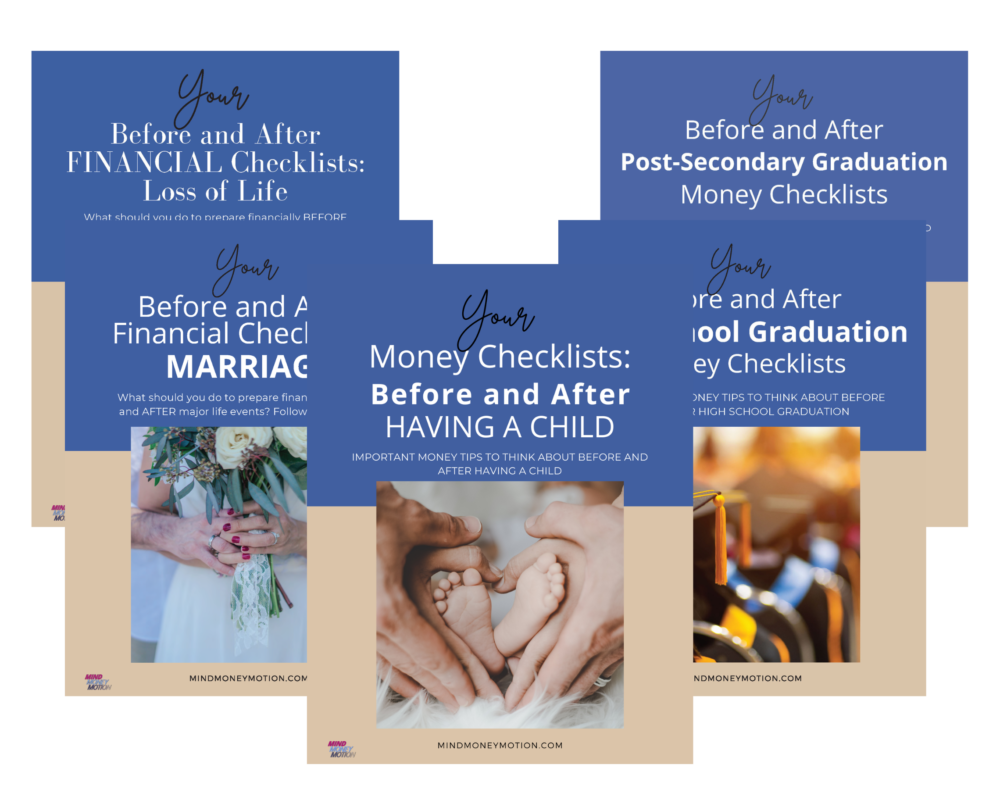 Money Checklist Bundles